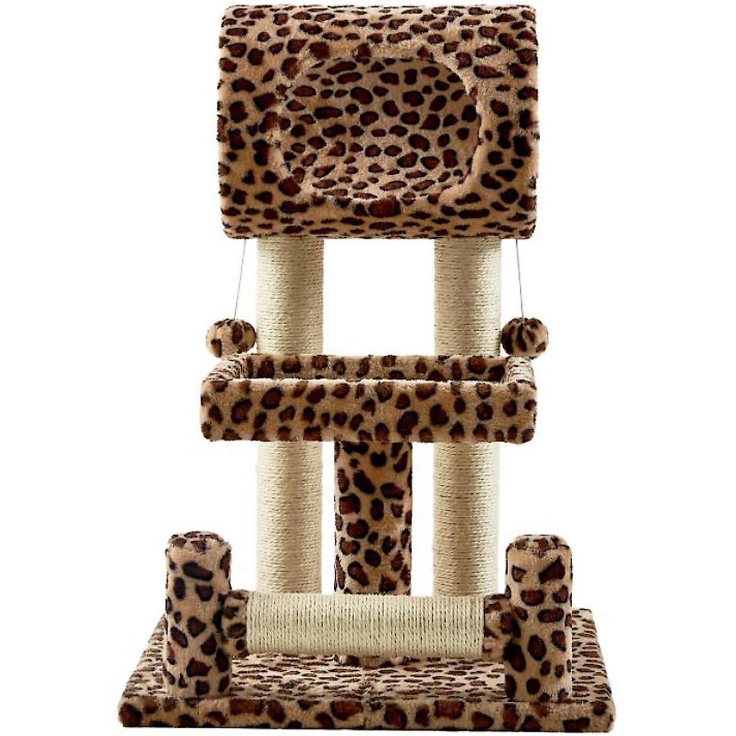 Frisco 28-in Faux Fur Cat Tree - Image 5