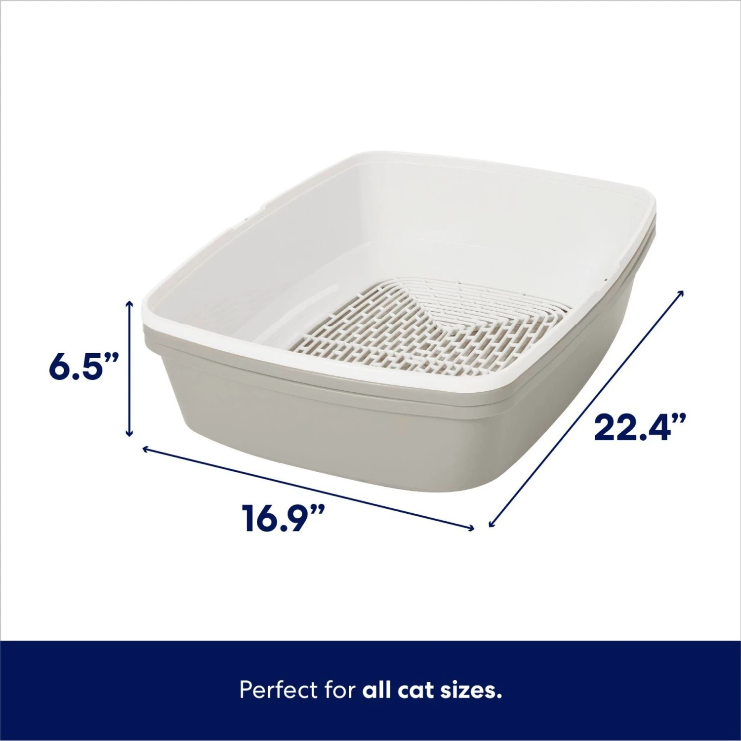 Frisco Sifting Cat Litter Box, Large - Image 2