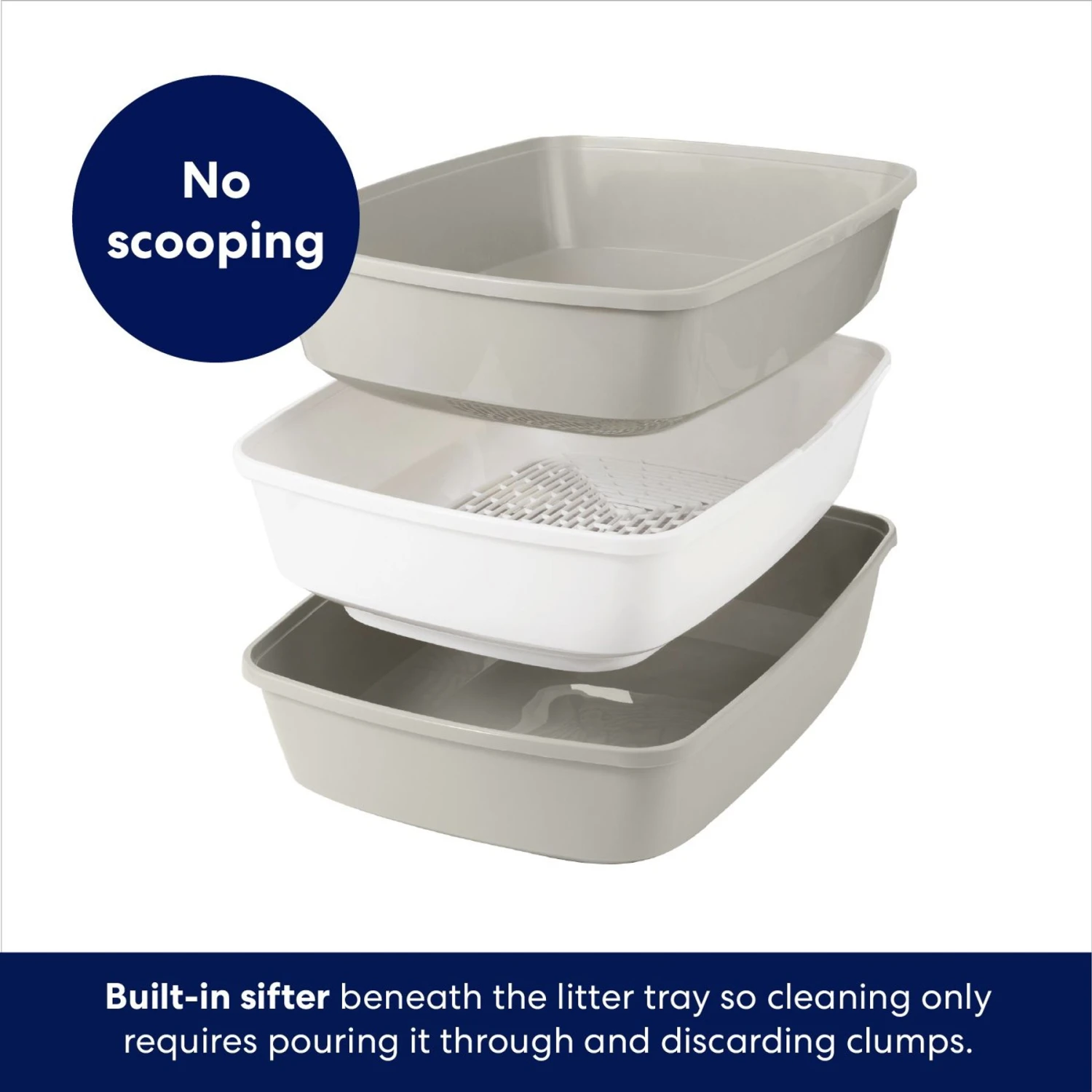 Frisco Sifting Cat Litter Box, Large - Image 3