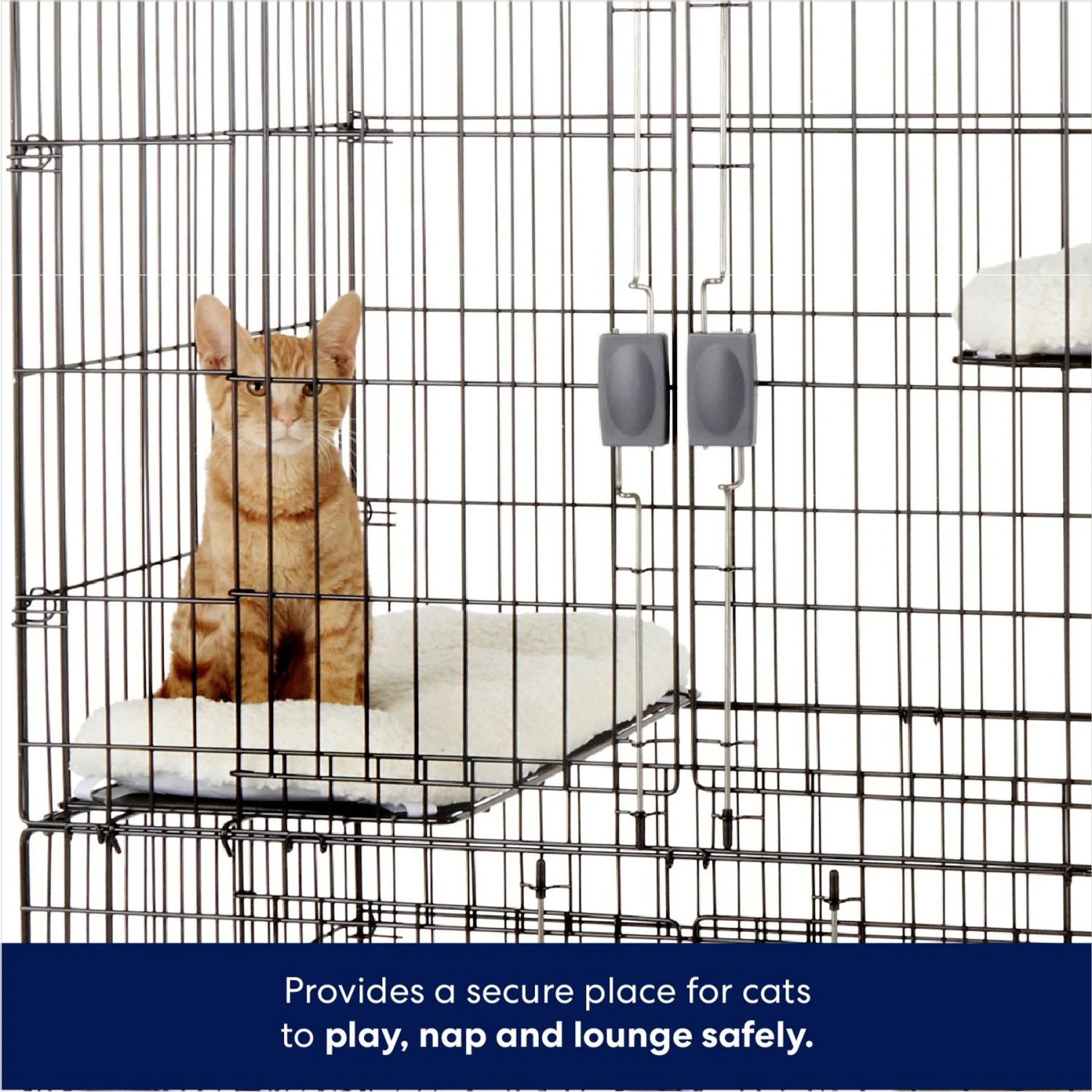 Frisco Collapsible Wire Cat Cage Playpen - Image 5