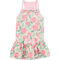 Frisco Pink Floral Dog & Cat Dress