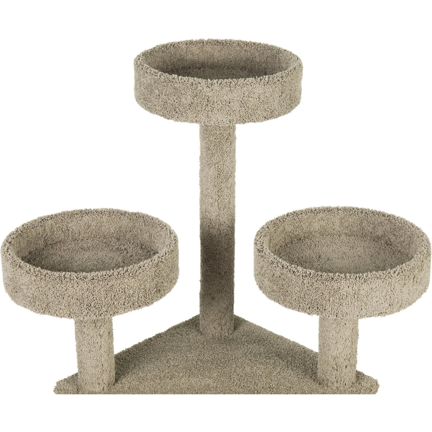 Frisco 65-in Real Carpet Scratch And Lounge Cat Tree - Image 4