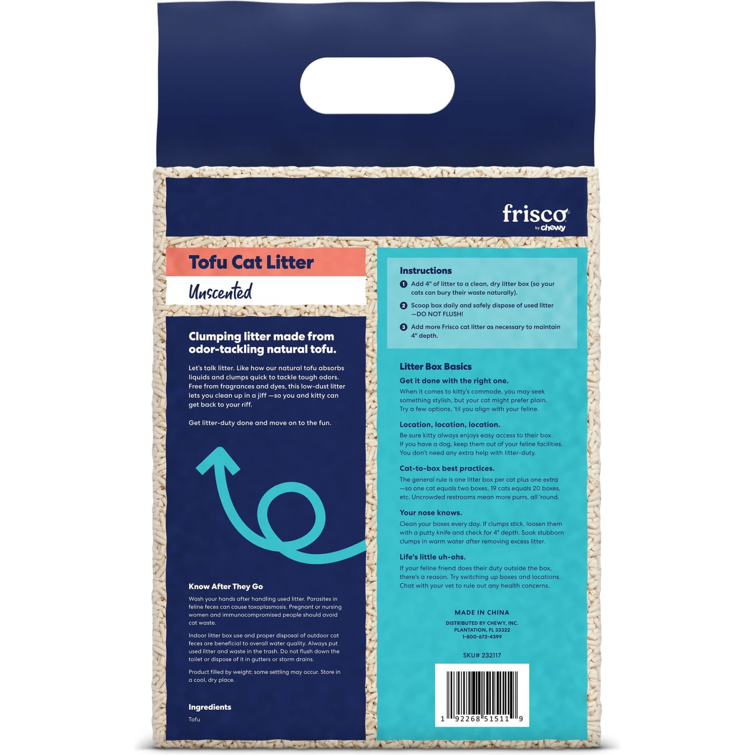 Frisco Tofu Clumping Cat Litter - Image 3