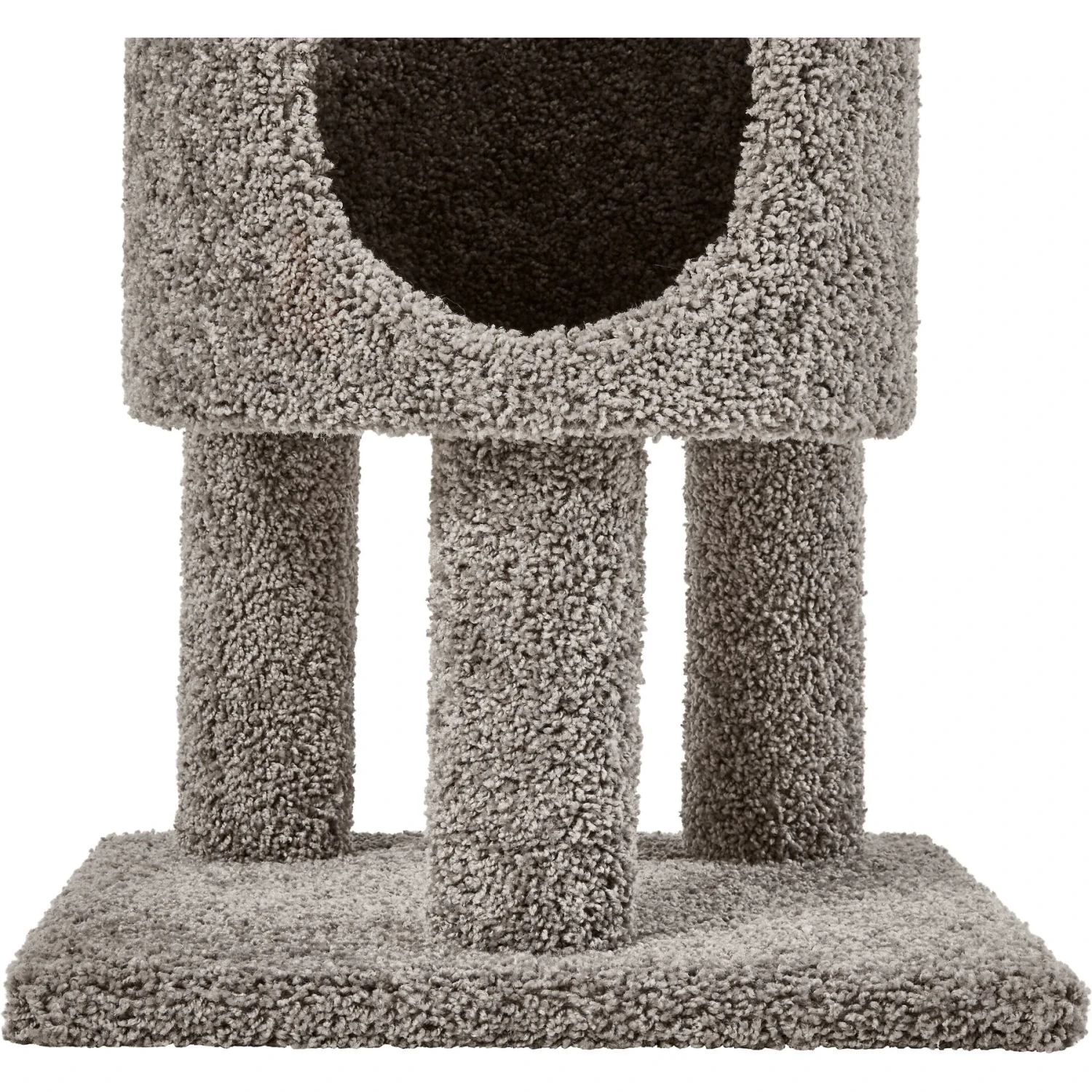 Frisco 36-in Real Carpet Wooden Cat Tree - Image 6