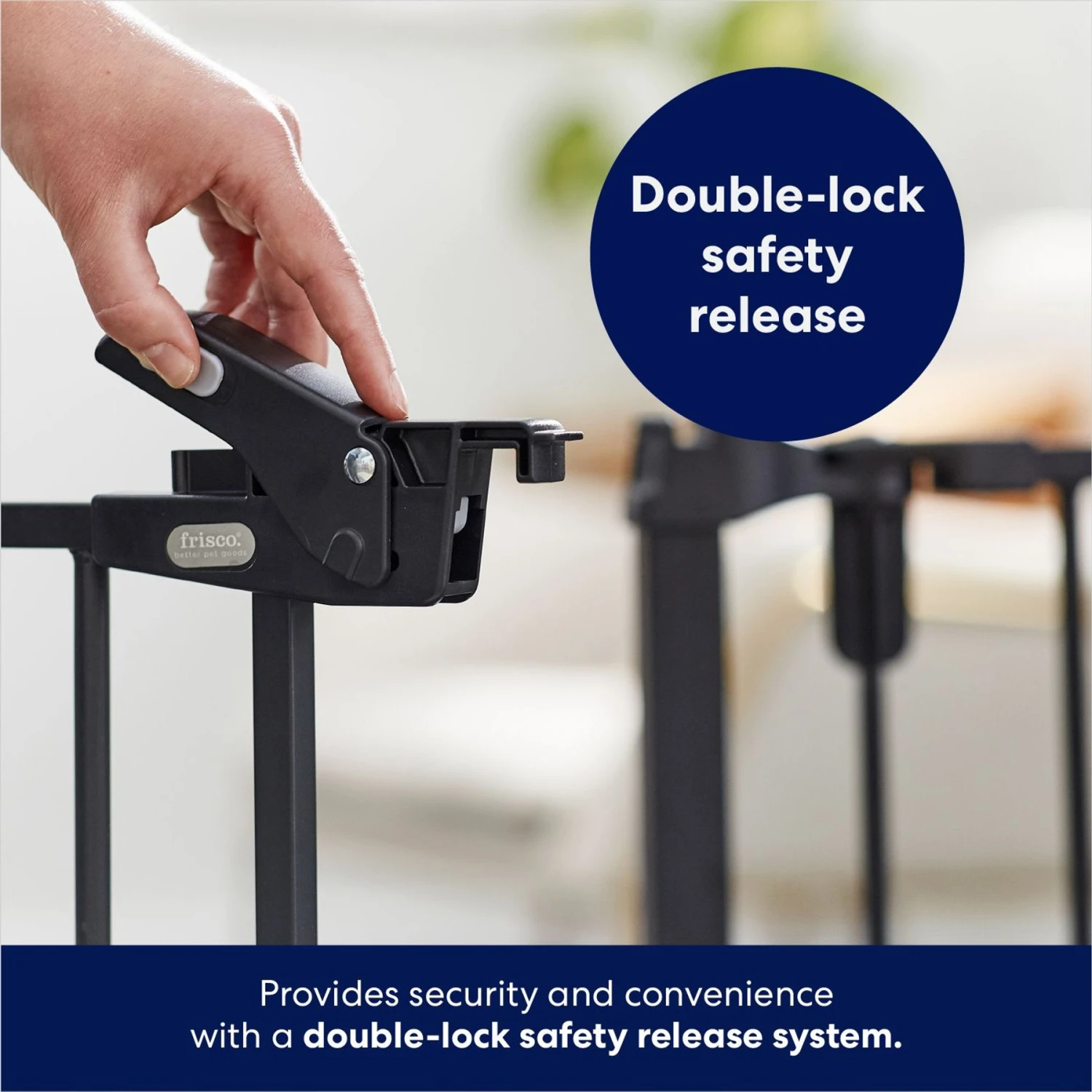 Frisco Steel 3-Panel Configurable Dog Gate, 30-in - Image 5