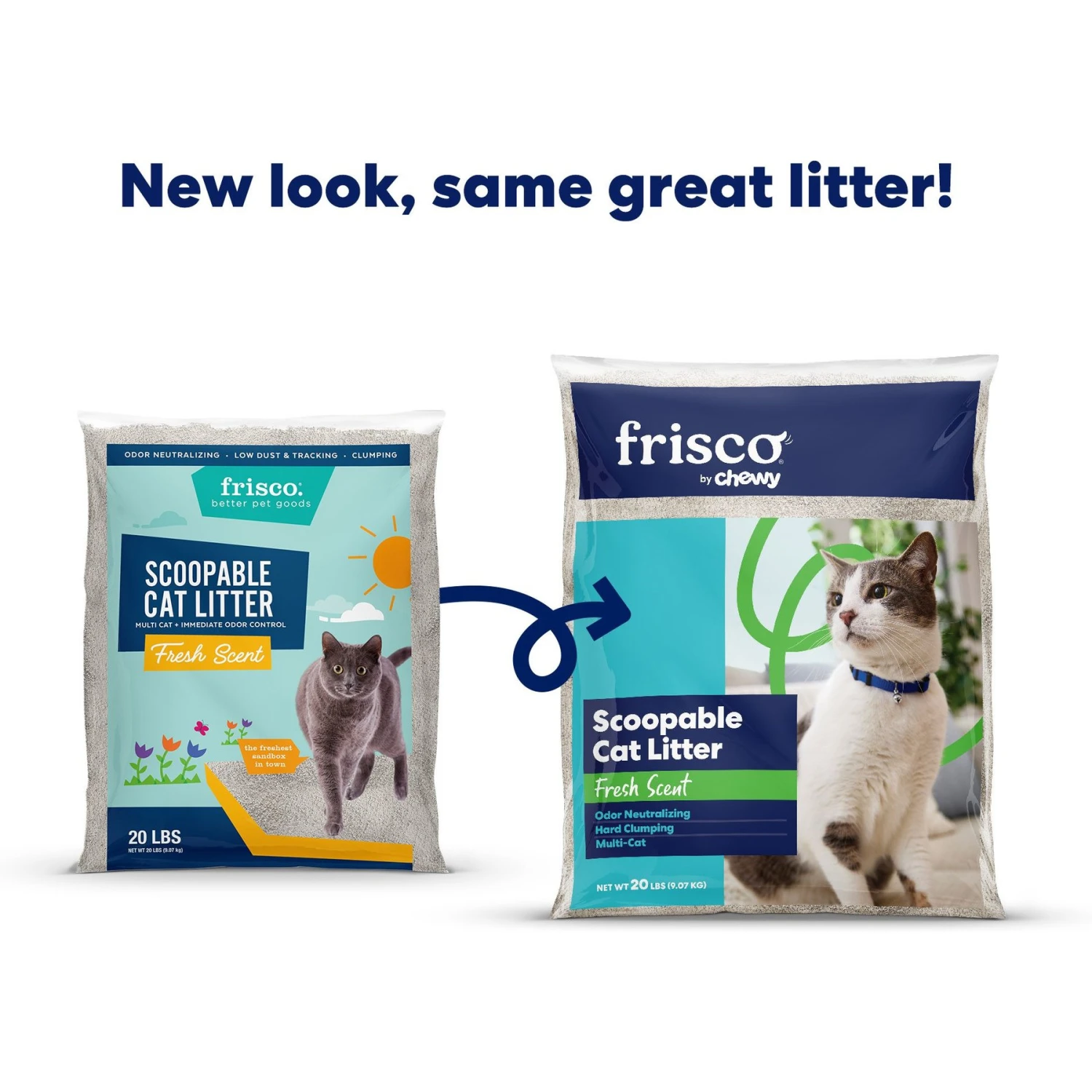 Frisco Multi-Cat Fresh Scented Clumping Clay Cat Litter - Image 2