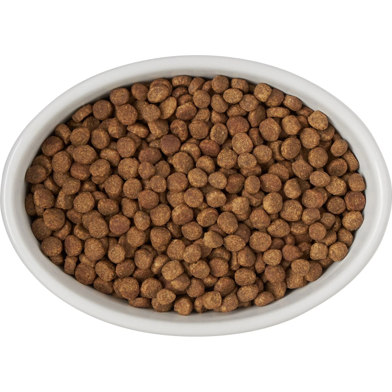 Frisco Oval Meow Non-skid Ceramic Cat Bowl With Wood Base - Image 6