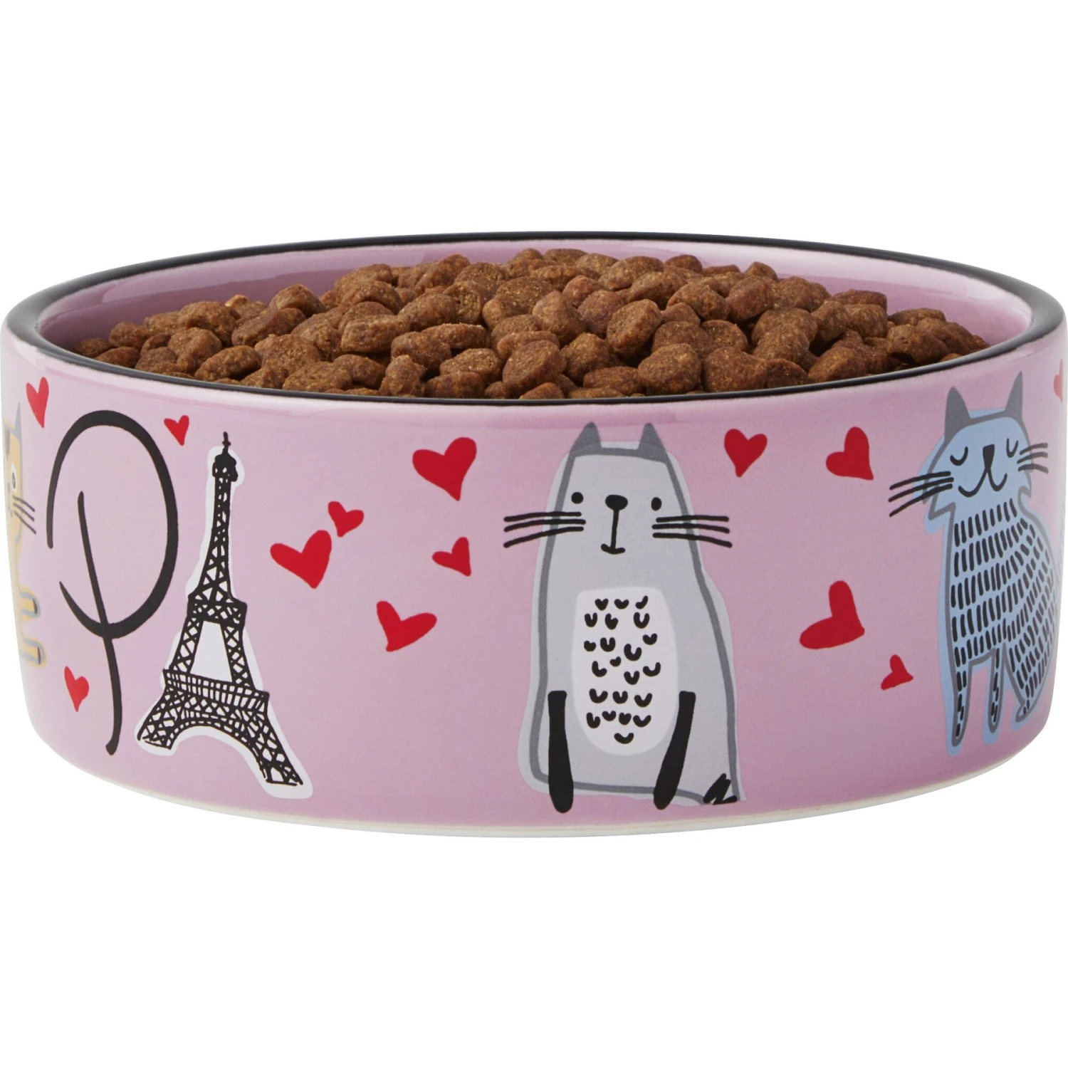 Frisco Paris Non-skid Ceramic Cat Dish - Image 4