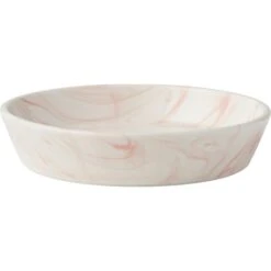 Frisco Marble Design Non-skid Ceramic Cat Bowl
