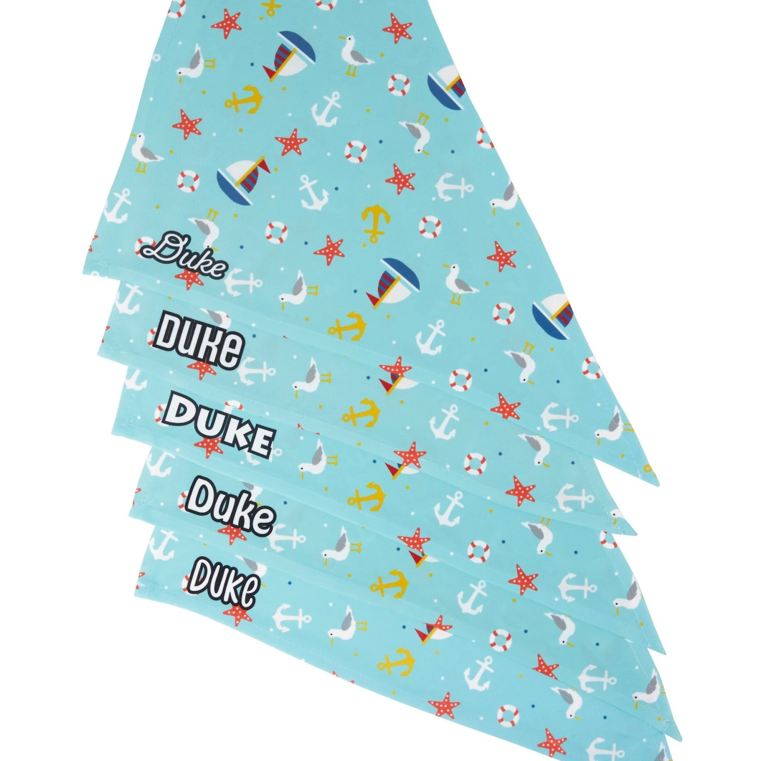 Frisco Nautical Personalized Dog & Cat Bandana - Image 5