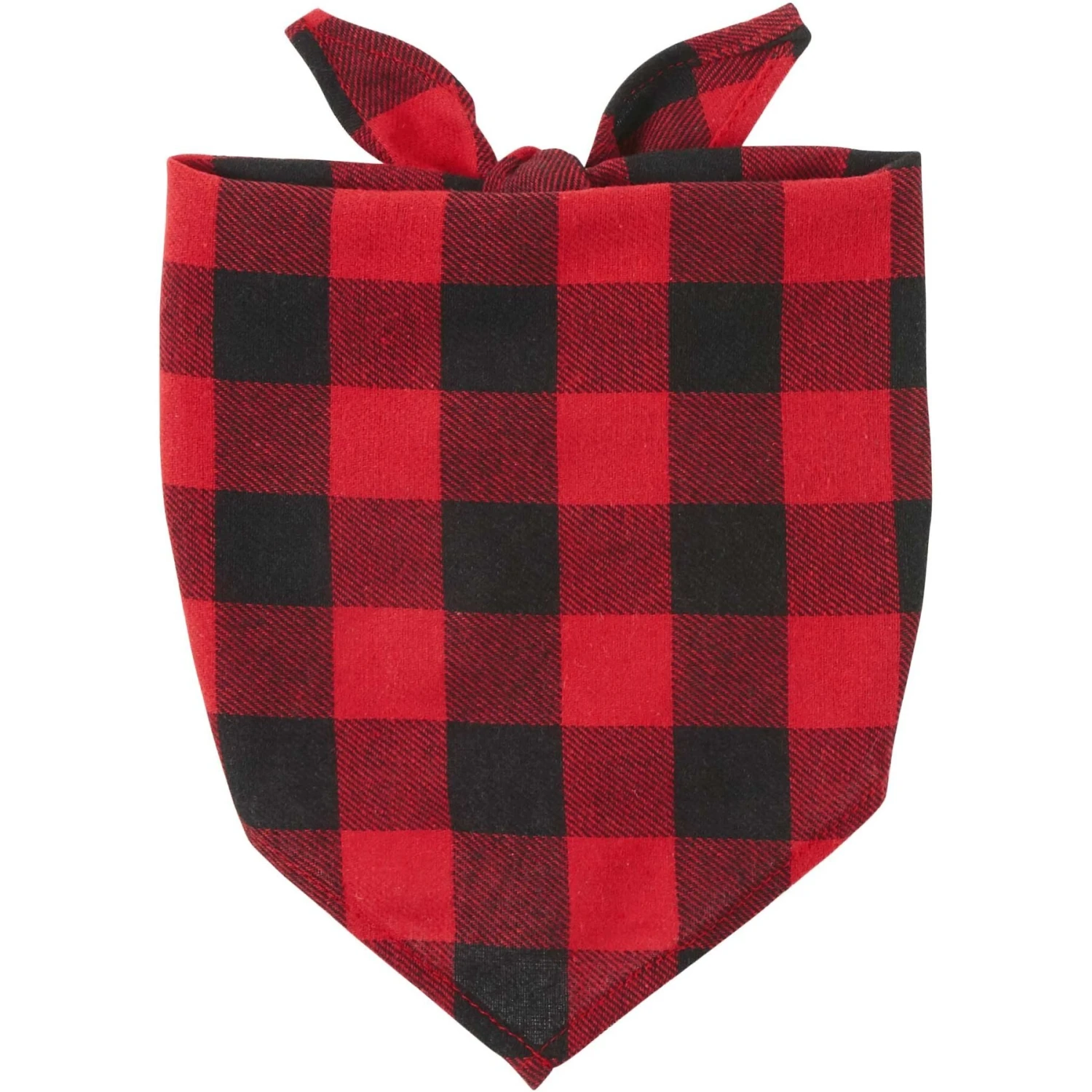 Red Buffalo Plaid Dog & Cat Bandana