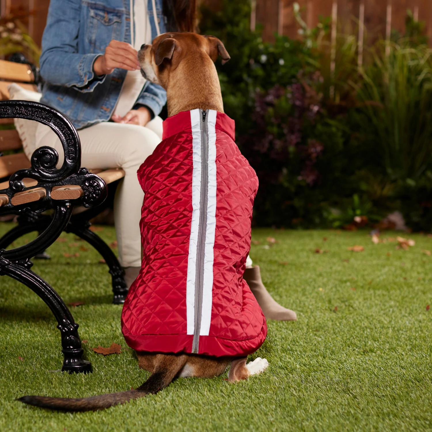 Frisco Mediumweight Reflective 2-in-1 Dog & Cat Fleece Coat - Image 6