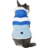 Frisco Heavyweight Chevron Insulated Dog & Cat Parka With Pocket