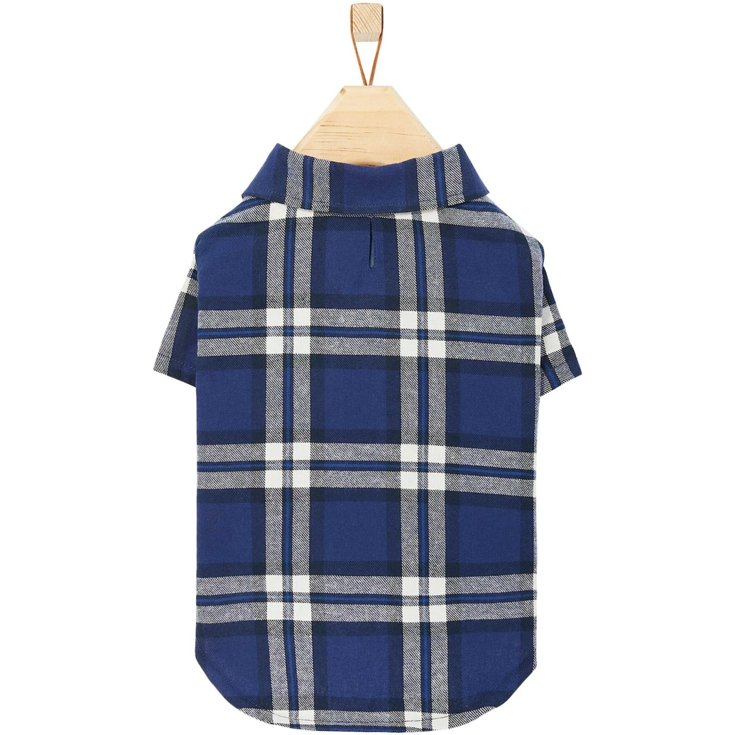 Frisco Navy Plaid Dog & Cat Flannel Shirt