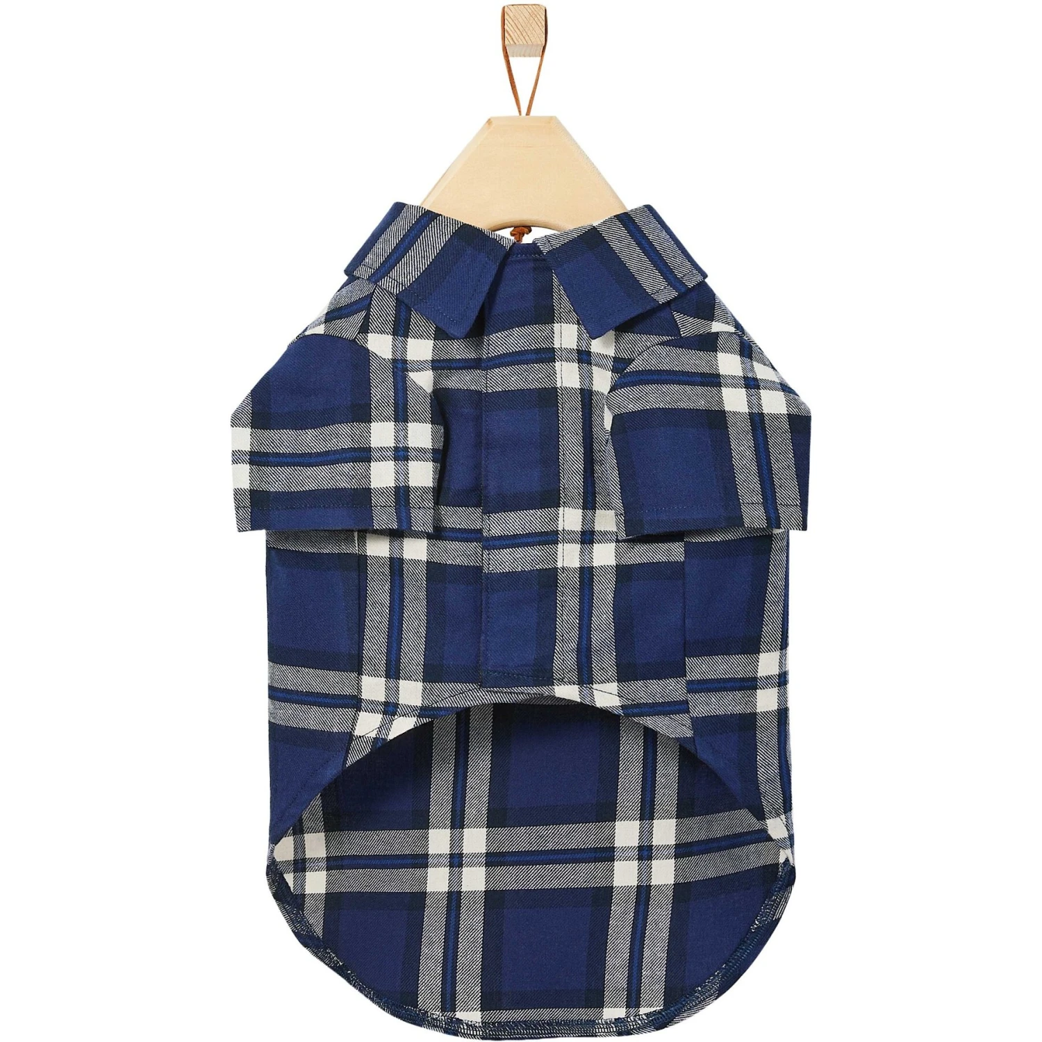 Frisco Navy Plaid Dog & Cat Flannel Shirt - Image 5