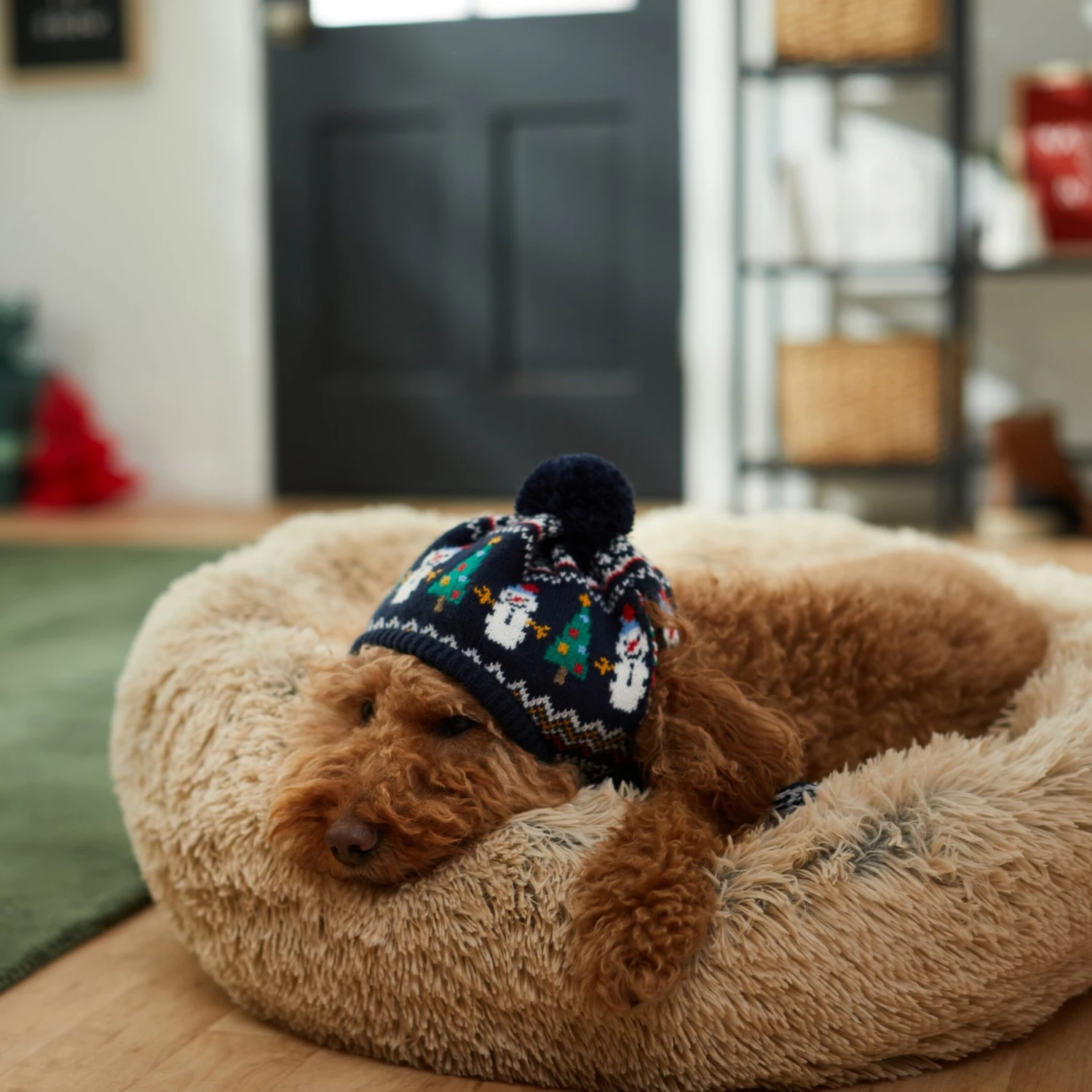 Frisco Jolly Snowman Dog & Cat Knitted Hat - Image 5