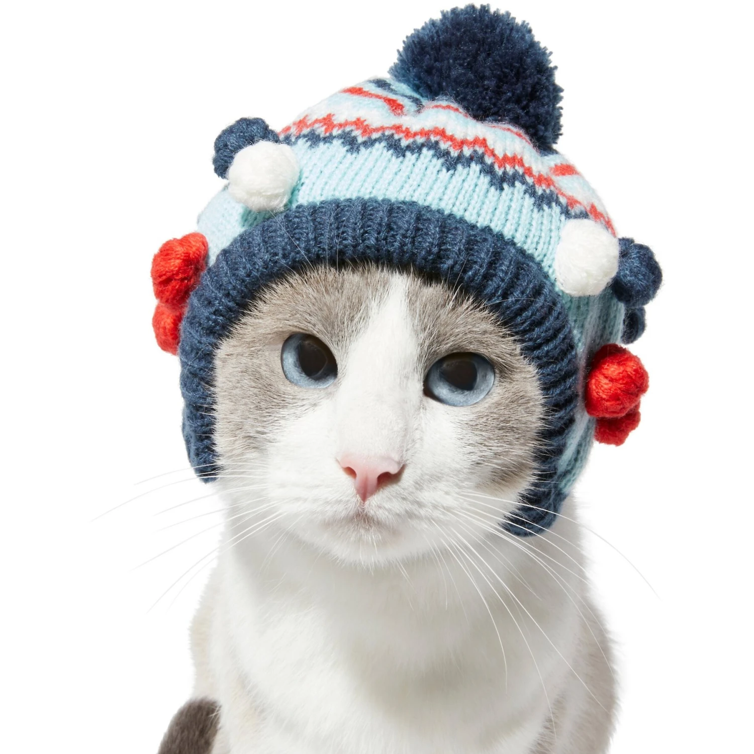 Frisco Pom Pom Dog & Cat Knitted Hat - Image 4