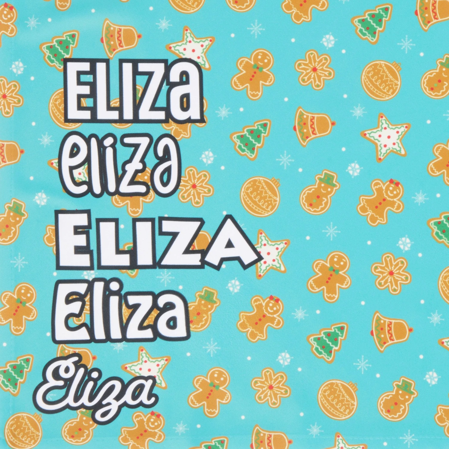 Frisco Gingerbread Cookie Personalized Dog & Cat Bandana - Image 5