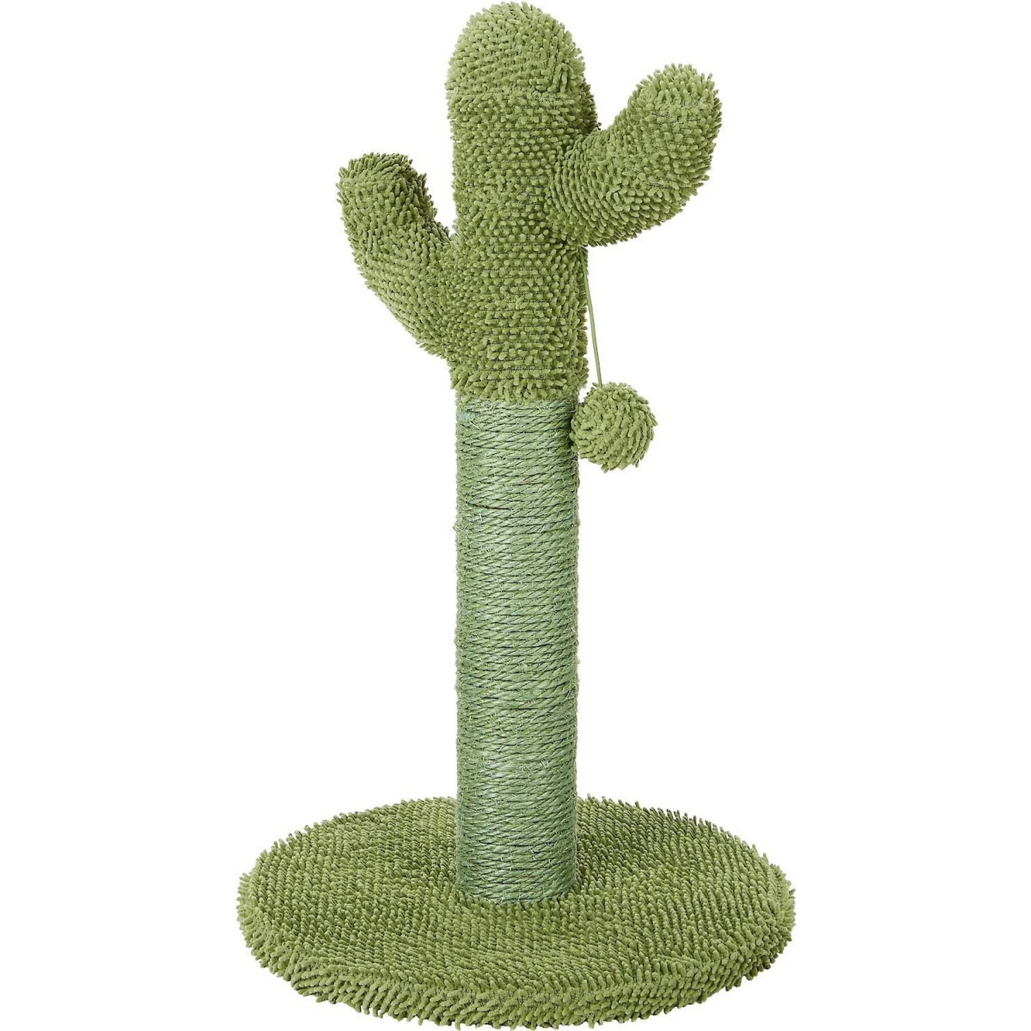 Frisco Novelty Unicorn Covered Cat & Dog Bed & Frisco Cactus Cat Scratching Post - Image 6