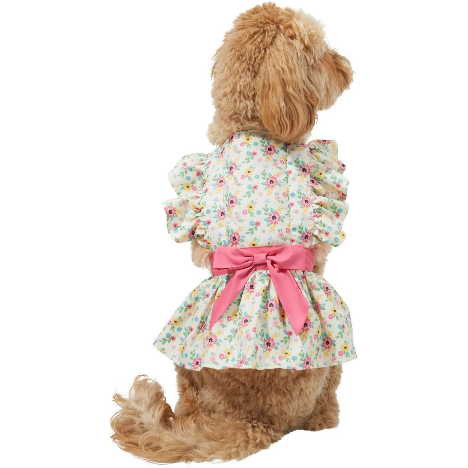 Frisco Dainty Pink Floral Dog & Cat Dress - Image 3