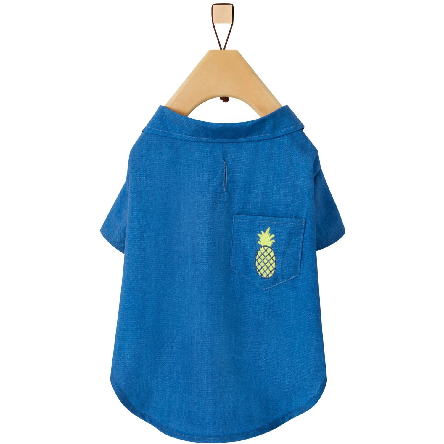 Frisco Chambray Pineapple Dog & Cat Shirt - Image 5