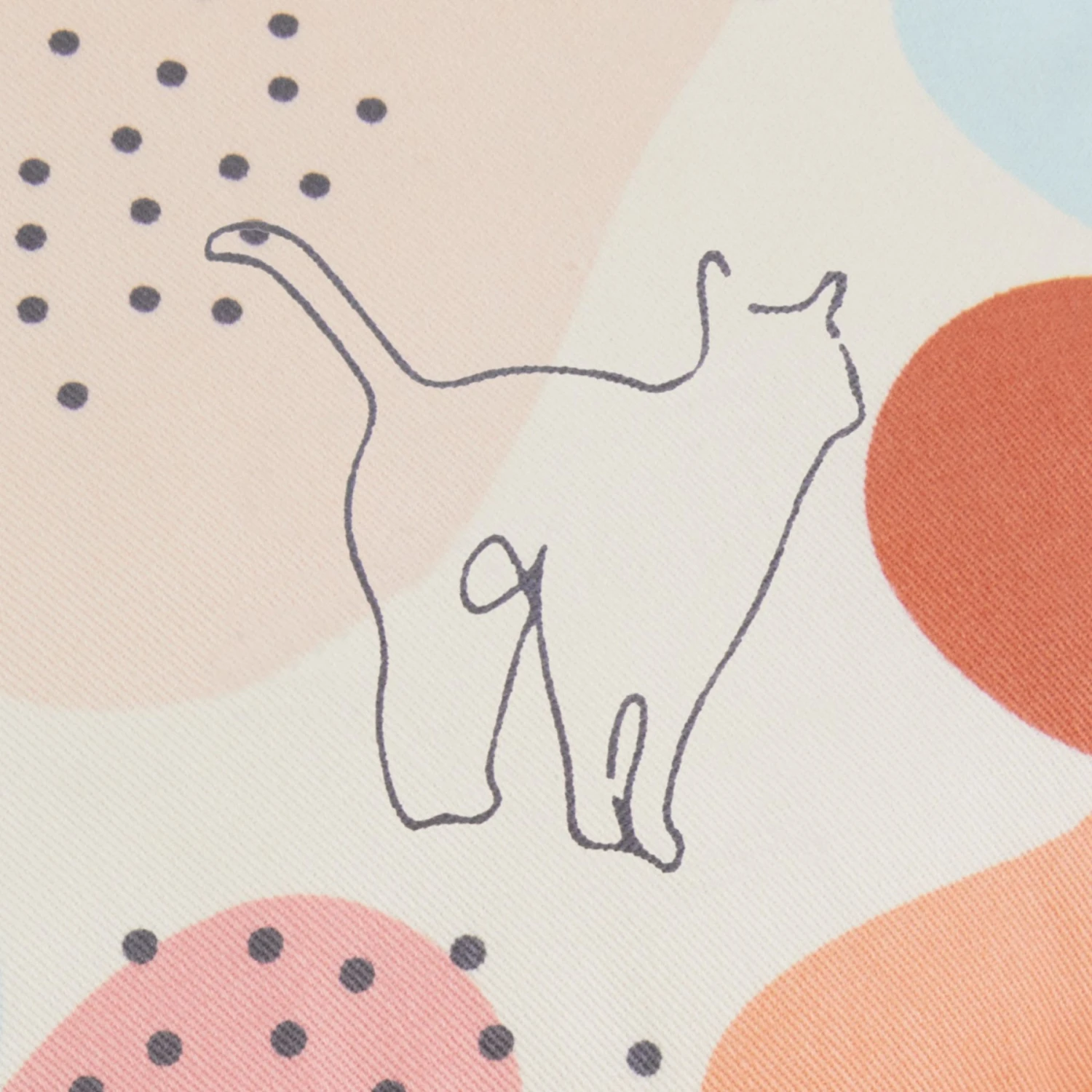 Frisco Calico Cat Design Adjustable Cat Bolster Bed - Image 5