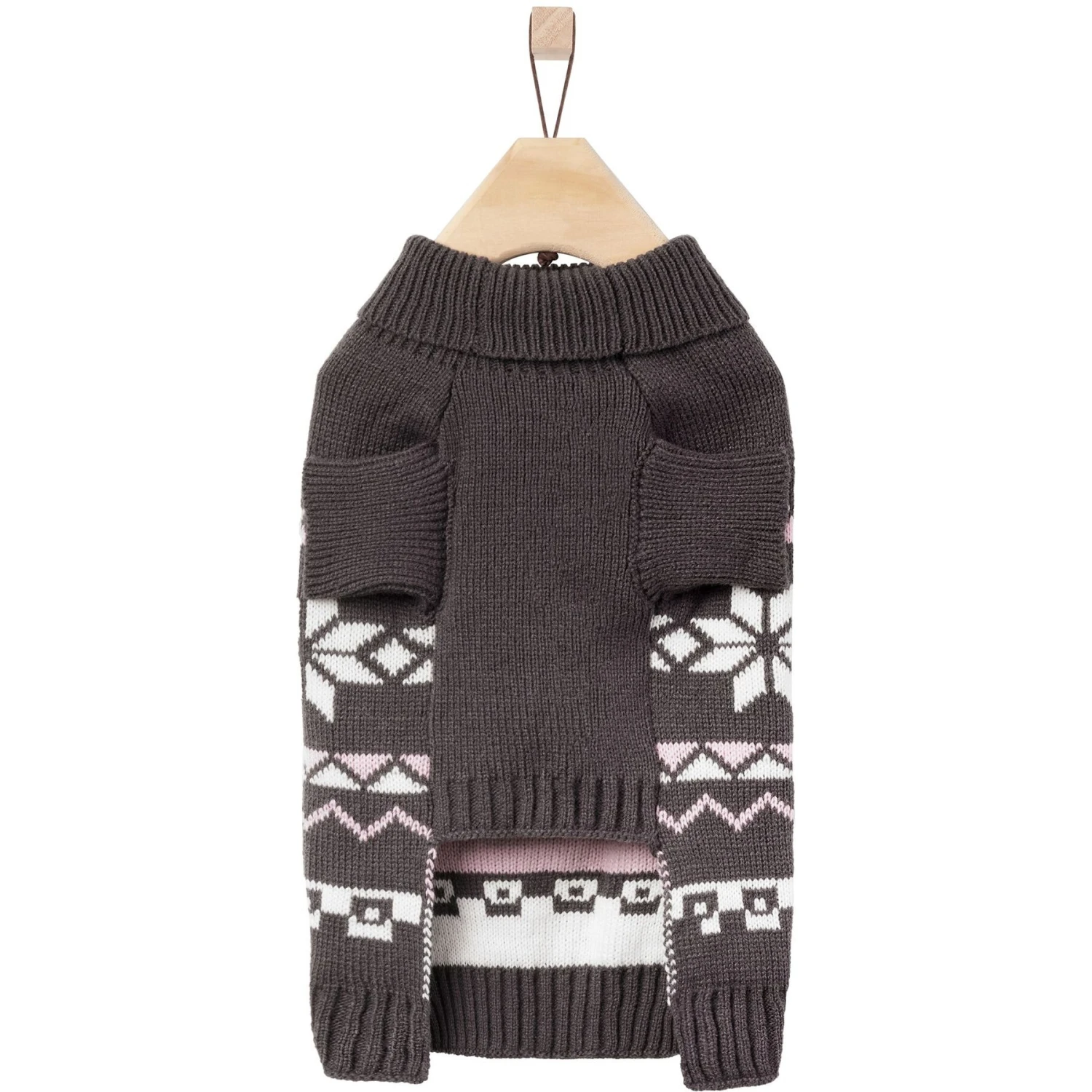 Frisco Gray Chevron Print Dog & Cat Sweater - Image 5