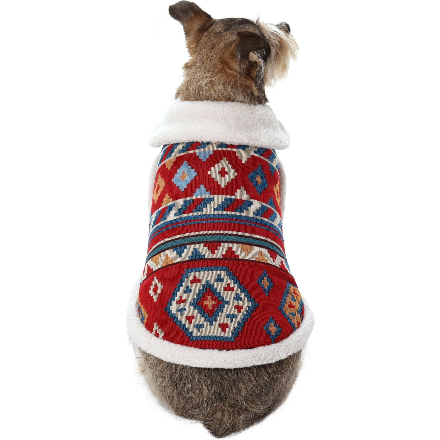 Frisco Mid-Heavyweight Geometric Western Dog & Cat Coat - Image 3
