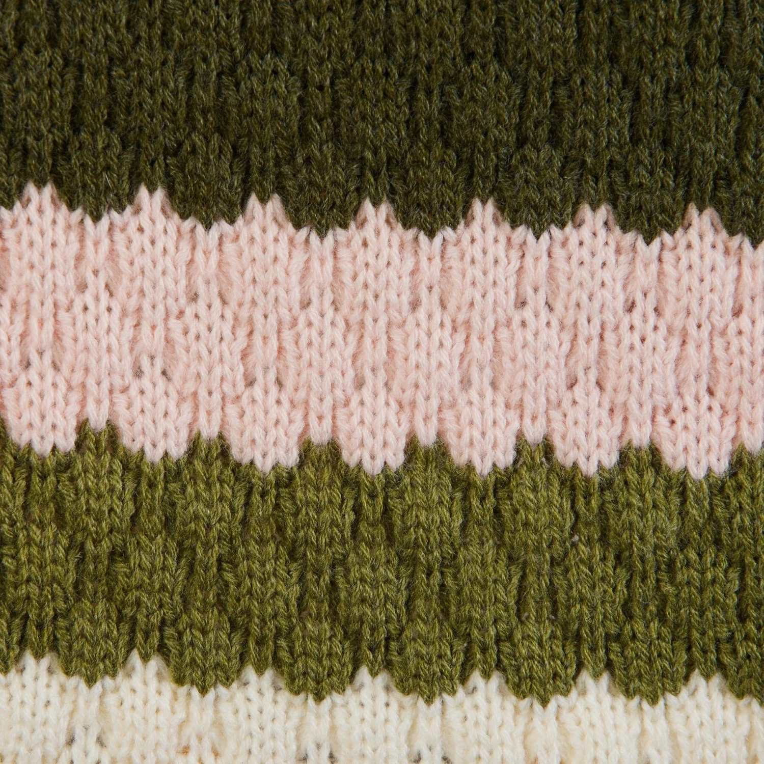 Frisco Bubble Knit Multi Striped Mock Neck Dog & Cat Sweater - Image 6