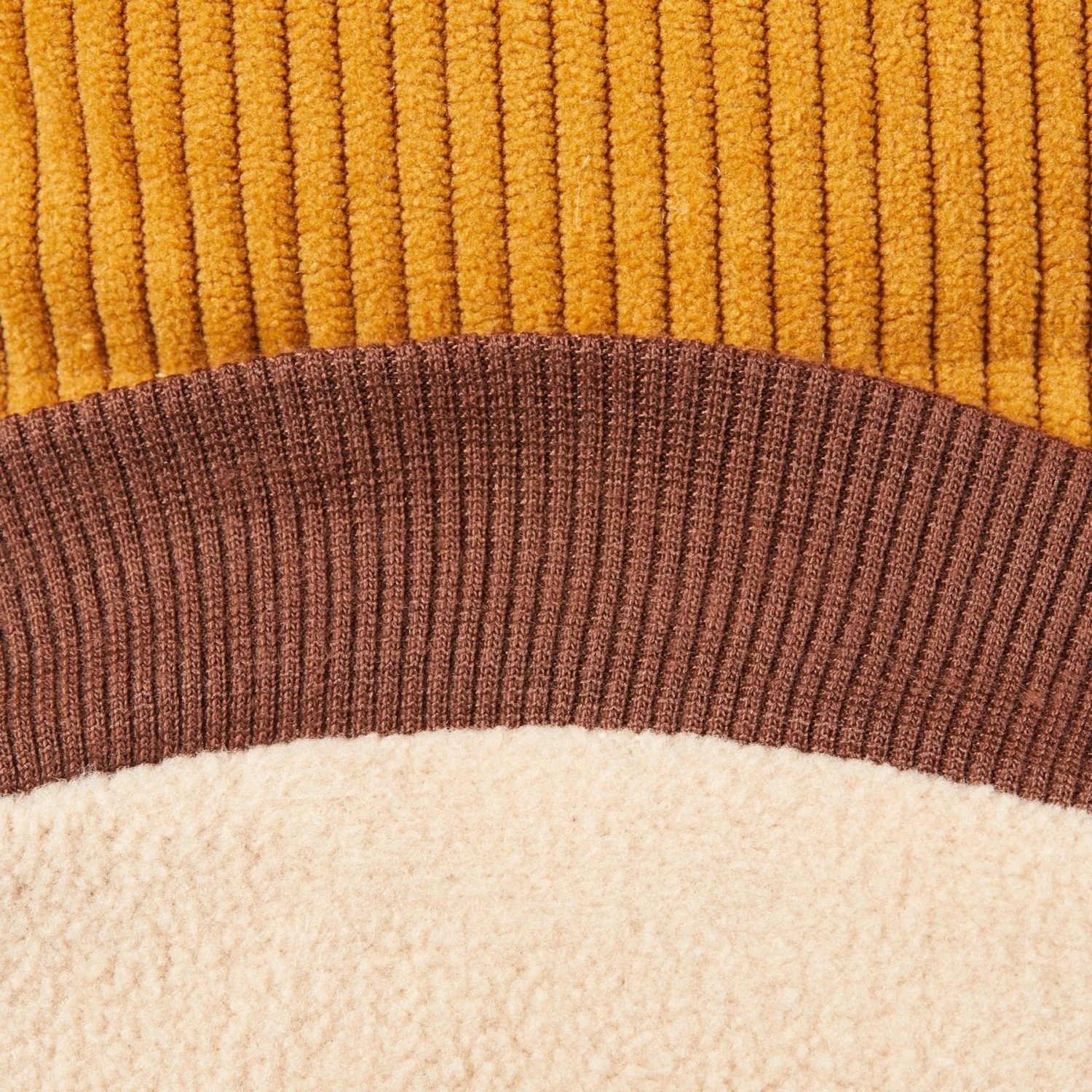 Frisco Heavy Weight Lux Corduroy Insulated Dog & Cat Coat With Fur Trimmed Hood - Image 6