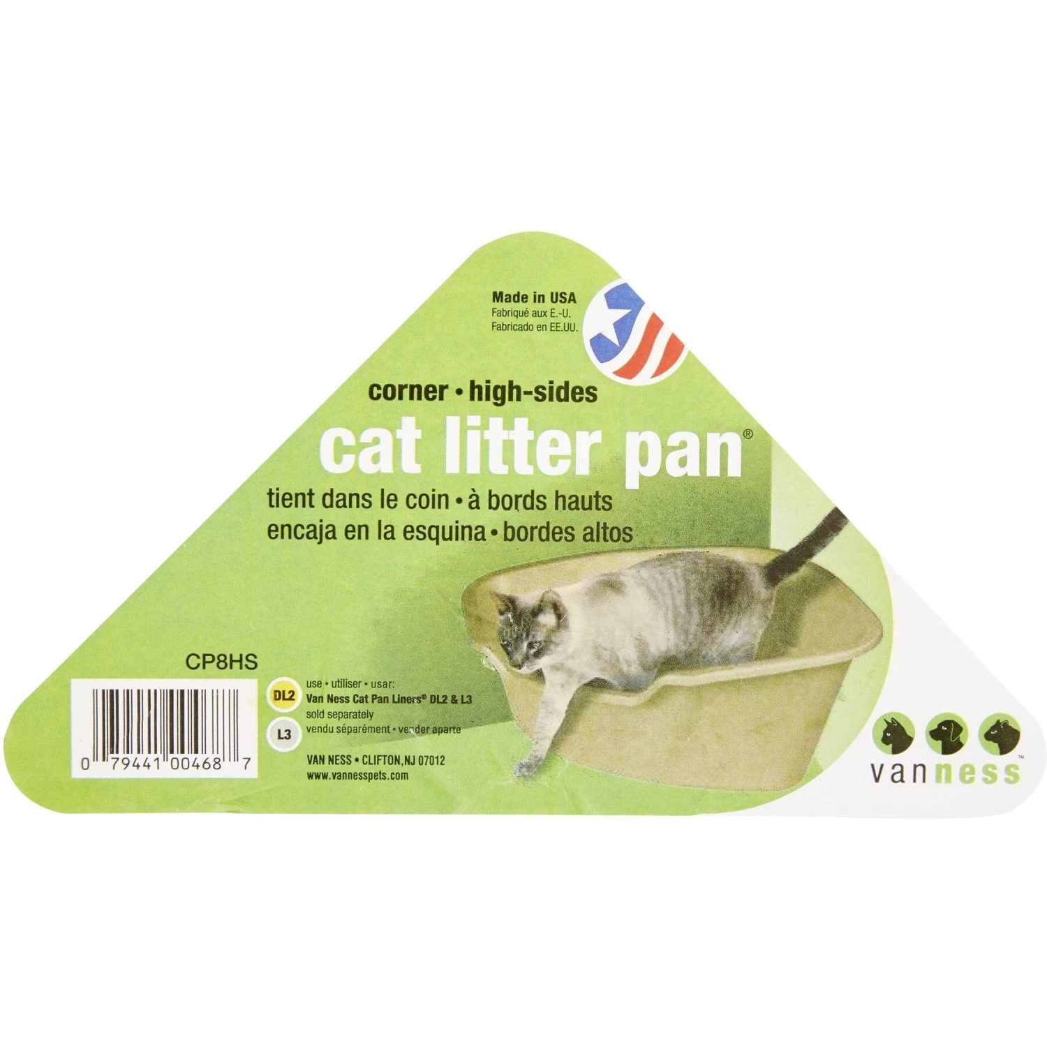 Frisco Collapsible Wire Cat Cage Playpen & Van Ness High Side Corner Cat Litter Pan, Blue - Image 7